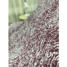Özlü Home Lüks Pamuklu Koltuk-Çekyat Örtüsü Bordo