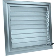Erfur 40 x 60 Aspiratörlü - Fanlı Alüminyum Hareketli Yüzeysel Banyo Wc Menfezi