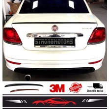 Sm Motors Spoiler Fiat Linea Bagaj Üzeri Çıta Spoiler Pianoblack 115CM