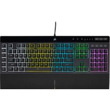 Corsair K55 CH-9226765-TR Rgb Pro Membrane Türkçe Rgb Gaming Klavye