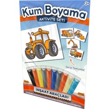 Kumbo Kum Boyama Traktör | Kum Boyama Aktivite Seti