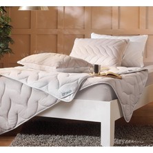Othello Elegante Colora Yorgan 195x215 cm (Gri- Beyaz)