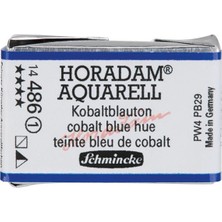 Schmincke : Horadam Aquarell Artist : Tam Tablet Sulu Boya : Seri 1 : 486 Cobalt Blue Hue