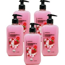 Watsons Çilek ve Yoğurtlu Sıvı Sabun 500ML 5li Set