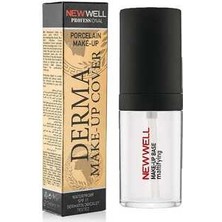 New Well Makyaj Seti - Derma Yoğun Kapatıcı Fondöten 04 Copper + Makyaj Bazı 30 ml