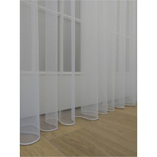 Grek Zemin Etekleri Kurşunlu 1-2,5 Normal Pileli Tül Perde 100 x 200 cm