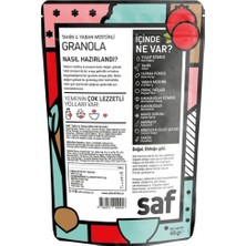 Saf Nutrition Tahinli  Yaban Mersinli Granola, 45 gr x 4