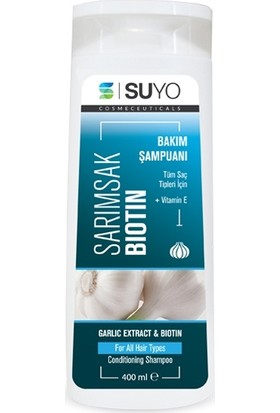 Suyo Sarımsak ve Biotin Şampuan 400 ml