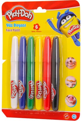 Play-Doh Yüz Boyası 6 Renk Yu001