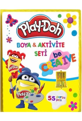Play-Doh Kırtasiye Seti 55 Parça