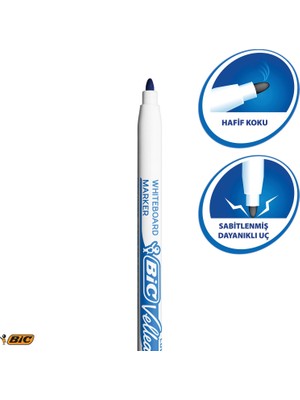 Bic Velleda 1721 Beyaz Tahta Kalemi 8'li Poşet