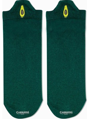 Carnaval Socks 5'li Bilek Nakışlı Meyveler Desenli Renkli Çorap Kutusu