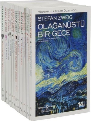 Karmaşık Duygular - Geçmişe Yolculuk - Ay Işığı Sokağı - Stefan Zweig - 24 Kitap Set