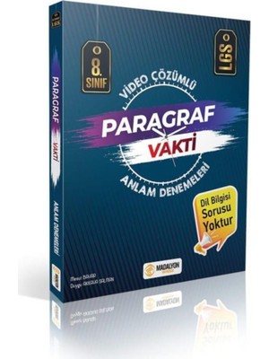 Madalyon Paragraf Vakti Anlam Denemeleri