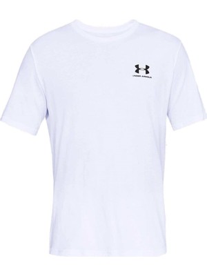 Under Armour M Sportstyle Lc Ss Erkek Beyaz T-shirt 1326799-100