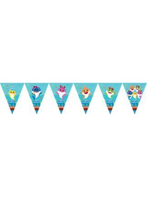 Hayaller Dükkanı Bayrak Set Baby Shark Lisanslı Pk:1