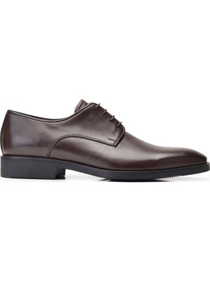 Nevzat Onay Deri Kahverengi Klasik Bağcıklı Erkek Ayakkabı -11859-