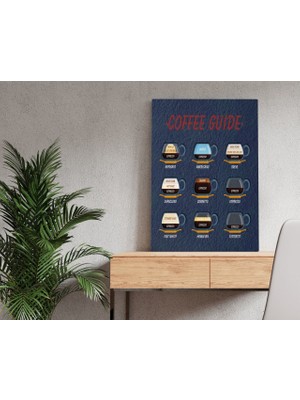 Bk Gift Coffee Tasarımlı Kanvas Tablo 50X70CM-27