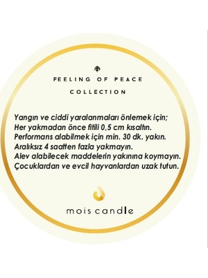 Mois Candle Neroli & Cashmere Wood Meyve Kokulu  Çift Fitilli  365 gr Bardak Mum