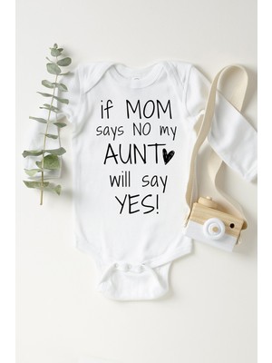 Limon Bebek Beyaz Uzun Kollu Çıtçıtlı Body