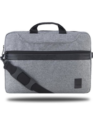 Classone Workstation BND604 15.6 " Su Geçirmez Kumaş, Notebook ,laptop Çantası-Gri