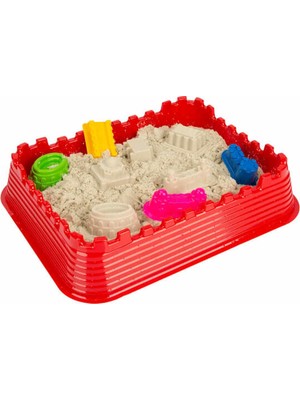 Sunman 1000 gr Crafy Oyun Kumu Macera Kalesi  - 10 Parça