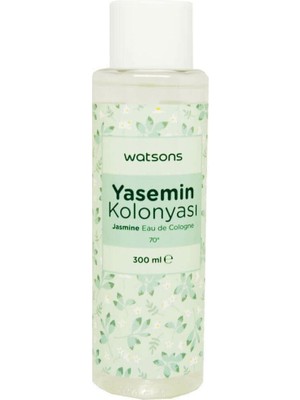 Watsons Yasemin Kolonya 300 ml 80 Derece Ferahlatıcı Akasya Aromalı Dökme Kolonya