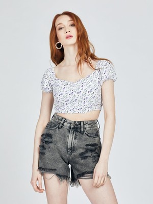 Loft 2027239 Kadın Blouse Short Sleeve