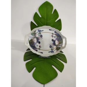 Morza Home Melamin Dalgalı Tepsi 26 x 36 cm 10 Desen