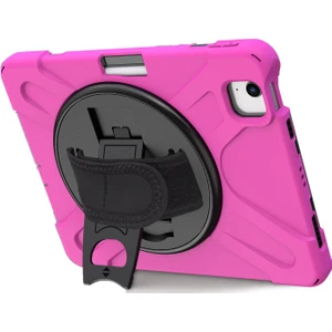 Apple iPad Pro 11 2. Nesil 2020 Kılıf Defender Zırhlı Tank Case A2228 A2068 A2230 A2231 Pembe