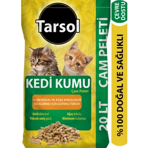 Kedi Kumu Çam Peleti 20 Lt Ekonomik Boy %100 Organik