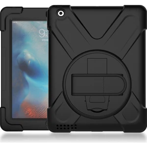 Apple iPad 2 Kılıf Defender Askılı Zırhlı Tank Case A1395 A1396 A1397