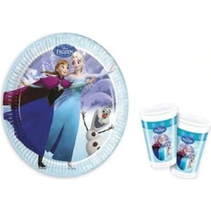 Parti Seza Frozen Tabak Bardak Set
