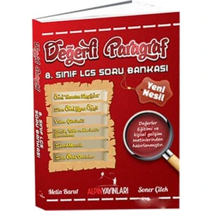 Alpino Yayınları 8. Sınıf Lgs Değerli Paragraf Soru Bankası