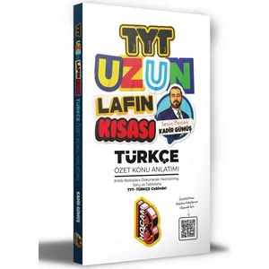 Benim Hocam Yayınları TYT Uzun Lafın Kısası Türkçe Özet