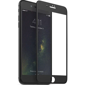 iPhone 7 Plus / 8 Plus Ekran Koruyucu Seramik Mat Nano 9d Tam Kaplama Siyah