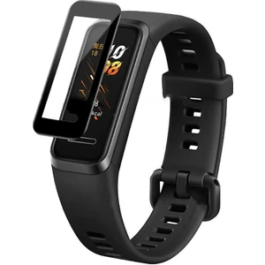 Huawei Band 4 Ekran Koruyucu Kavisli Pmma Nano Siyah Çerçeve