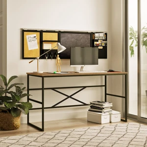 Robin Home Atlantis Ofis Çalışma Masası Bilgisayar Masası Laptop Masası 140CM AS24-A Çam
