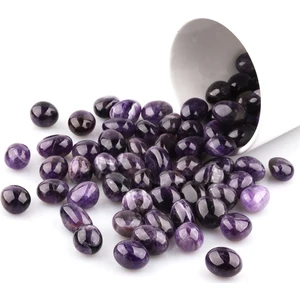 Alibaba Doğaltaş Ametist Doğal Taş Tamburlanmış Parça