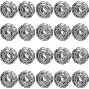 30 Adet 626ZZ Rulman - Metal Mühürlü Çok Amaçlı Bilya Rulman - 6X19X6 Ölçülerinde Bilye