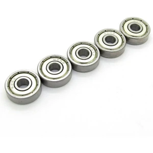 Dünya Magnet 5 Adet 625ZZ Rulman - Metal Mühürlü Çok Amaçlı Bilye Rulman - 5X16X5 Ölçülerinde