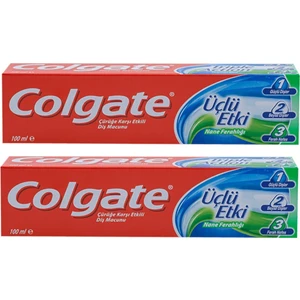 Diş Macunu Üçlü Etki 100 ml x 2 Adet