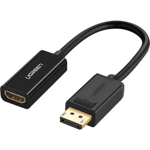 Displayport To HDMI 1080P Dönüştürücü Adaptör Siyah