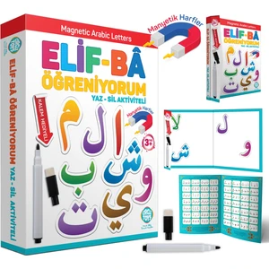 Circle Toys Elif-Bâ Öğreniyorum Yaz-Sil Aktiviteli