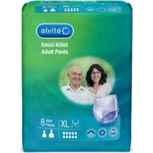 Alvita Emici Külot Xl 8li Hasta Bezi