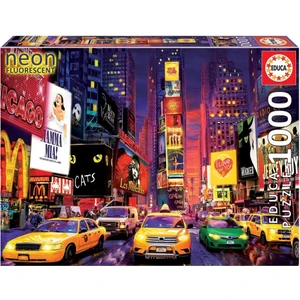 Educa Puzzle 1000 Parça New York Tımes Meydanı Neon 18499