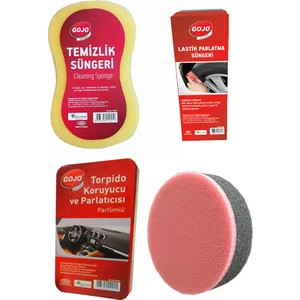 4'lü Sünger Temizlik Seti