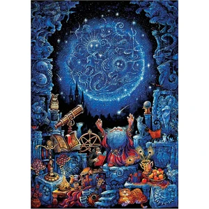 Puzzle 1000 Parça Karanlıkta Parlayan Astrolog Neon 18003