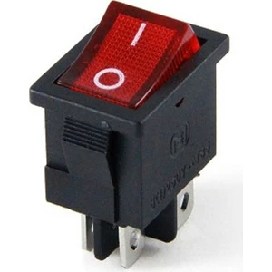 Yeka Mini Işıklı Anahtar On-Off 4 Pin