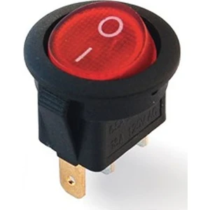 Yeka Yuvarlak Işıklı Anahtar On-Off 3 Pin